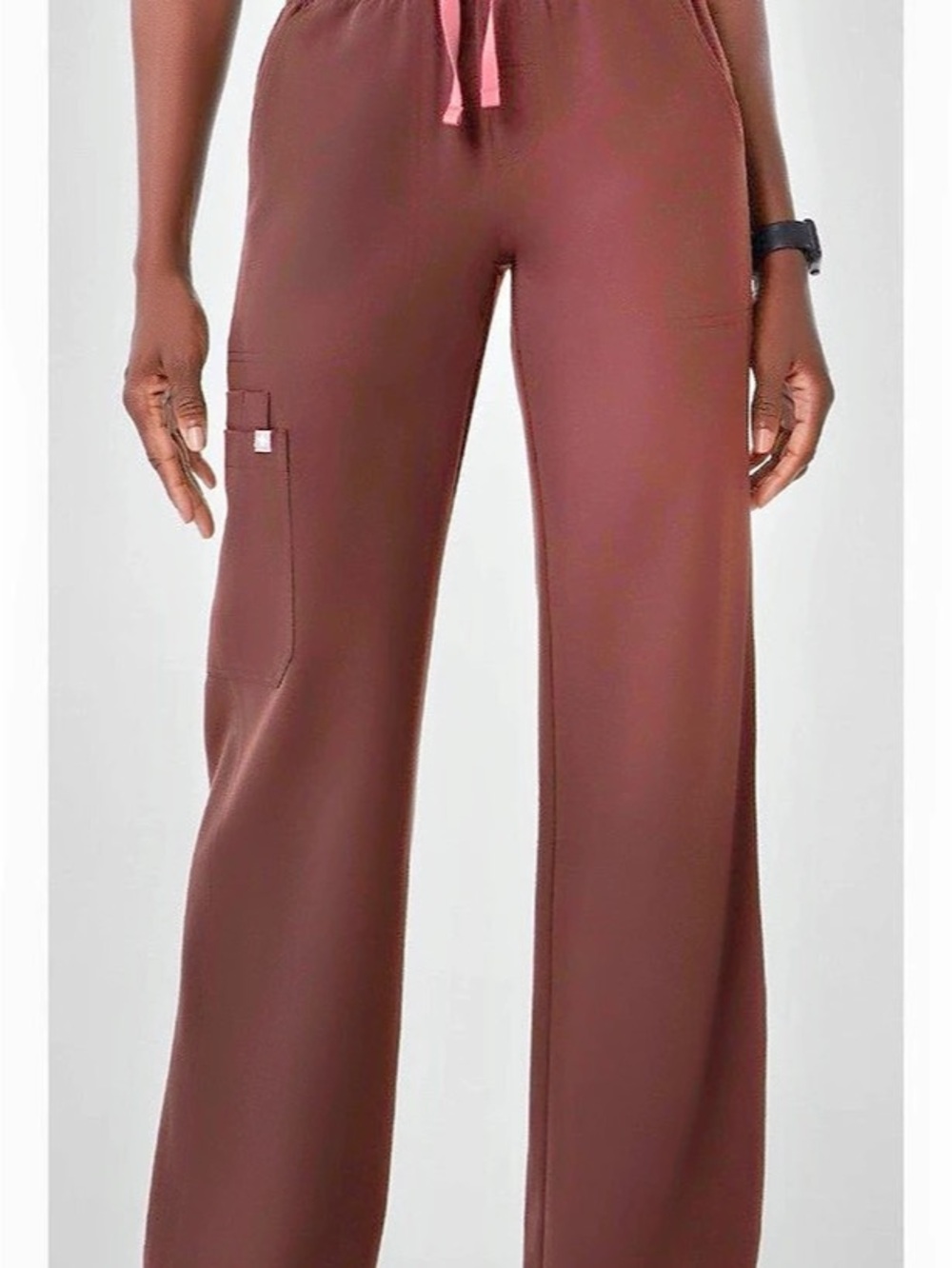 FIGS Isabel High-Rise Wide-Leg Scrub Pant